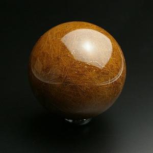 64mmブラウンレッドルチル丸玉