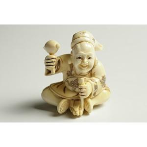 根付　柘植根付　柘植材　置物　鬼　黃楊繊細彫刻　木製 根付 柘植根付 柘植材 置物 鬼 黃楊繊細彫刻 木製 根付 柘植根付 柘植材