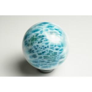 希少激レア品 ドミニカ産 ラリマー スライス 原石〔Z3-1-60