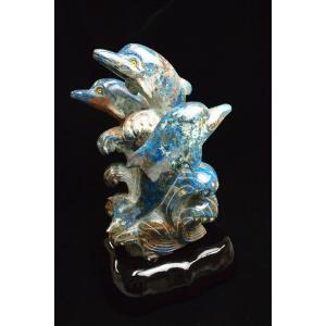 クオンタムクアトロシリカ(クォンタムクアトロシリカ)置物　ナミビア産