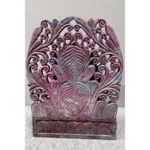 最高級 カイヤナイトルビー彫刻品 ガネーシャ像の詳細画像2