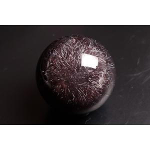 26mm30Aグレード最高級品エスピリットサント産エレスチャルスーパーセブン丸玉 シャイニングカラー