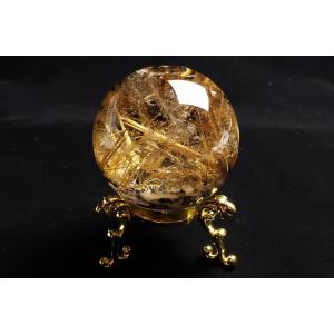 希少♡ 太陽放射ルチル 一部磨き タイチンルチル 原石 ルチルクォーツ 天然石 Lucky365 1粒売り 天然石 5A級 キャッツアイ 太陽放射ルチルクォーツ