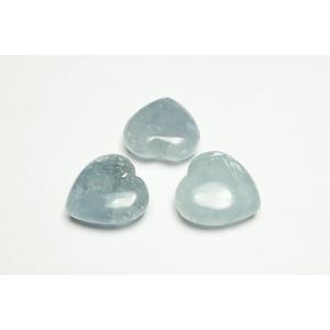 セレスタイトタンブル　ハート型(小)