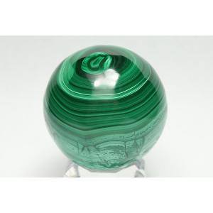 46mmマラカイト丸玉 コンゴ産