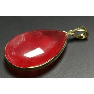 16Aインカローズペンダント(アルゼンチン産)18金加工