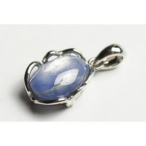 最高級品7A スターサファイアペンダントトップ...の詳細画像1