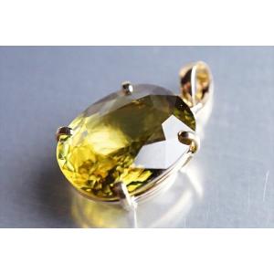 7.38ct!特大サイズ!スフェーンペンダント...の詳細画像1