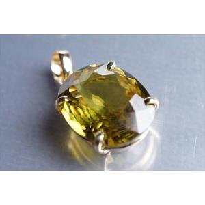 7.38ct!特大サイズ!スフェーンペンダント...の詳細画像3