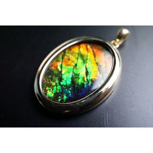 幻の名品　コーライトペンダントトップ K18　宝石質グレード+++