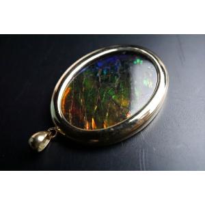 幻の名品 コーライトペンダントトップ K18 ...の詳細画像1