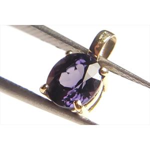 1.36ctベキリーブルーガーネットペンダント...の詳細画像2