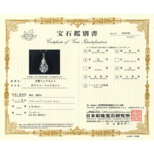 4.35ctロシア産フェナカイトペンダントトッ...の詳細画像4
