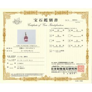 1.0ctスイートホームロードクロサイトK18...の詳細画像4
