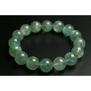 12mm20Aクリソコーラインクォーツブレスレット　タンザニア産