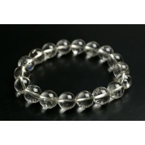 超レア品!11mmマダガスカル産水入り水晶ブレ...の詳細画像1