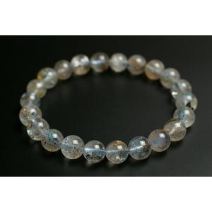 8.5mmパライバインクォーツブレス ファイナ...の詳細画像2