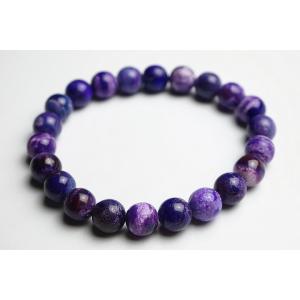 8.5mmピンクスギライトブレスレット ファイ...の詳細画像1