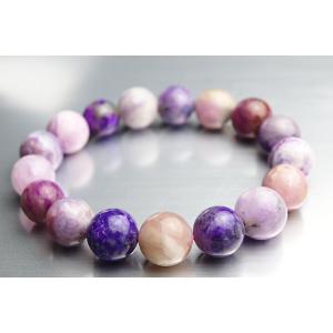 12mmピンクスギライトブレスレット　ファイナルグレード+