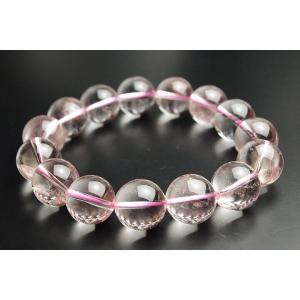15mmレッドラダークォーツブレスレットの詳細画像1
