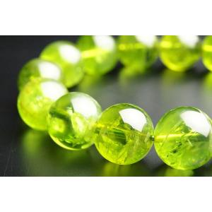 12.5mmペリドットブレスレットファイナルグ...の詳細画像3