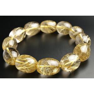 世界最高峰!19×15mmタイチンルチルブレス...の詳細画像1