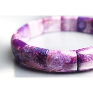 ピンクスギライトバングルブレスレット ファイナ...の詳細画像3