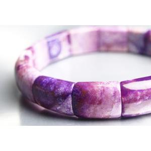 ピンクスギライトバングルブレスレット ファイナ...の詳細画像4