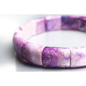 ピンクスギライトバングルブレスレット ファイナ...の詳細画像5