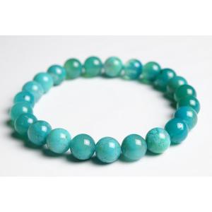 8mmジェムシリカブレスレットファイナルグレー...の詳細画像1