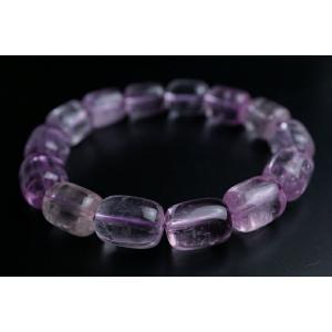 15×12mmクンツァイトブレスレット ファイナ...の商品画像