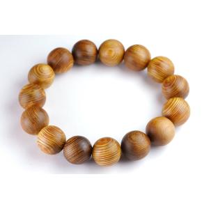 14mm 特油土埋木 最高級品 屋久杉ブレスレ...の詳細画像2