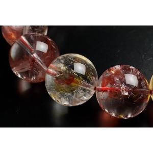 16mm天然オーラクォーツブレスレット ファイ...の詳細画像4