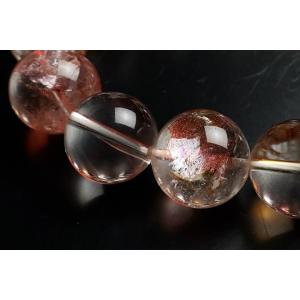 16mm天然オーラクォーツブレスレット ファイ...の詳細画像3