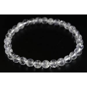 超透明宝石質 ペタライト ブレスレット 7mm-7.5mm×24珠 ネガティブな