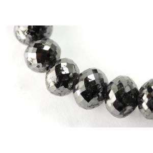 100.15ct 7〜8mmブラックダイヤモン...の詳細画像2