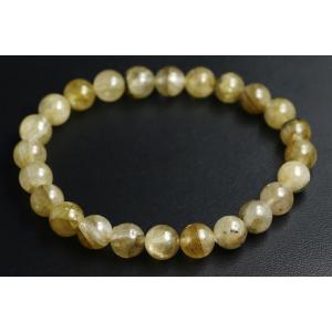 8〜8.5mmフェナカイトブレスレットファイナルグレード++　ブラジル産　鑑別書付き