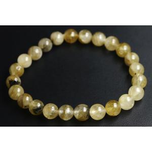 8〜8.5mmフェナカイトブレスレットファイナ...の詳細画像1