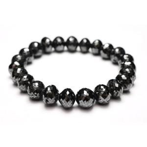 173ct 約10〜11mm鑑別書付きブラックダ...の商品画像