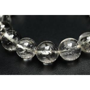 超レア品12mmマダガスカル産水入り水晶ブレス...の詳細画像2