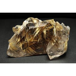 最高級品ルチル水晶クラスターAAAAAAグレードの詳細画像4