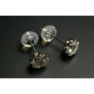 ダイヤ・プラチナピアス0.5ct×2個の詳細画像2