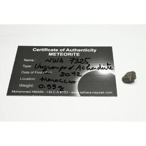 0.93g 水星隕石 NWA7325 モロッコ...の詳細画像2