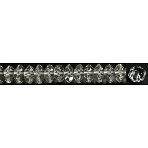 最高級品3A水晶　8mmボタンカット粒売り