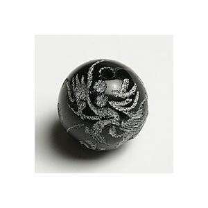 龍彫刻ビーズ！10mmチベットモリオン粒売りビーズ(Morion 天然黒水晶