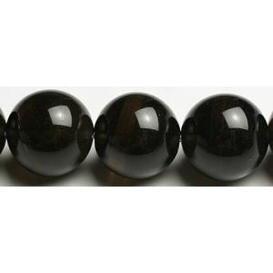 16mmミッドナイトレースオブシディアン粒売りビーズ