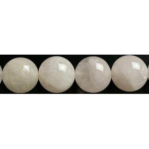 12mmホワイトダンビュライト粒売りビーズ　メキシコ産 プログラミング済み