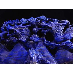 博物館クラス ラピスラズリ 馬・龍 アフガニスタン産の詳細画像2