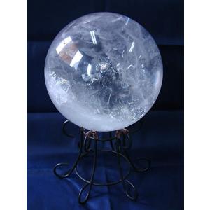 超特大！260mm ブラジル産 34kg水晶丸玉