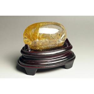 究極のルチル水晶　ダブルスターバーストタンブル